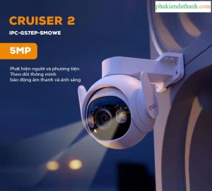 Camera wifi imou Cruiser 2 Full Color 5.0MP 2023